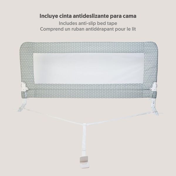 Interbaby Star Bed Rail 150 cm | gray, image 2 of 3