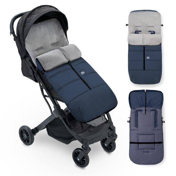 Interbaby Fusssäcke | donkerblauw 1