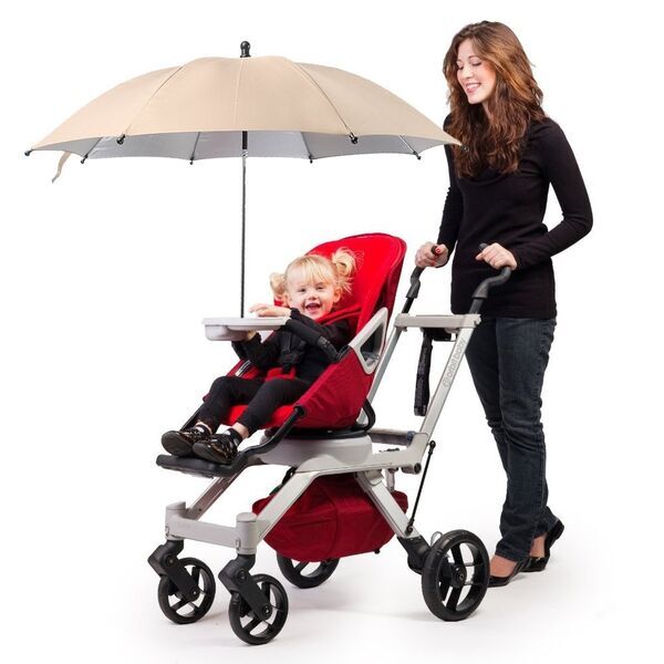 Intipal Universal Kinderwagenschirm | beige 2