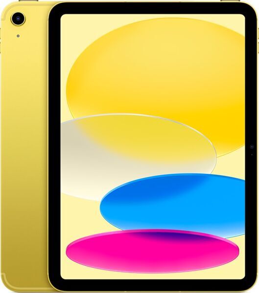 iPad 10 (2022) | 10.9" | 4 GB | 256 GB | 5G | keltainen
