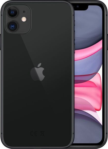 iPhone 11 | 128 GB | zwart | nieuwe batterij