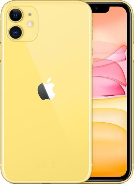 iPhone 11 | 256 GB | geel | nieuwe batterij