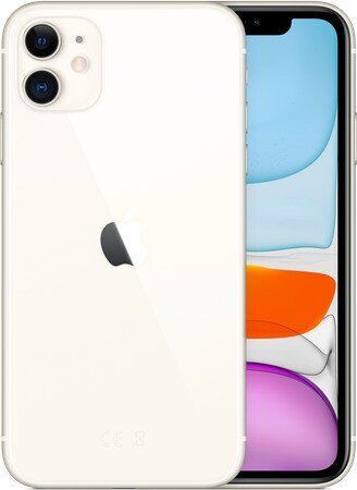 iPhone 11 | 64 GB | valkoinen | uusi akku