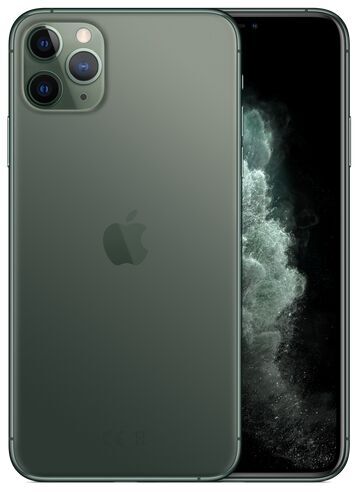 iPhone 11 Pro Max, 64 GB, vert nuit, 345 €