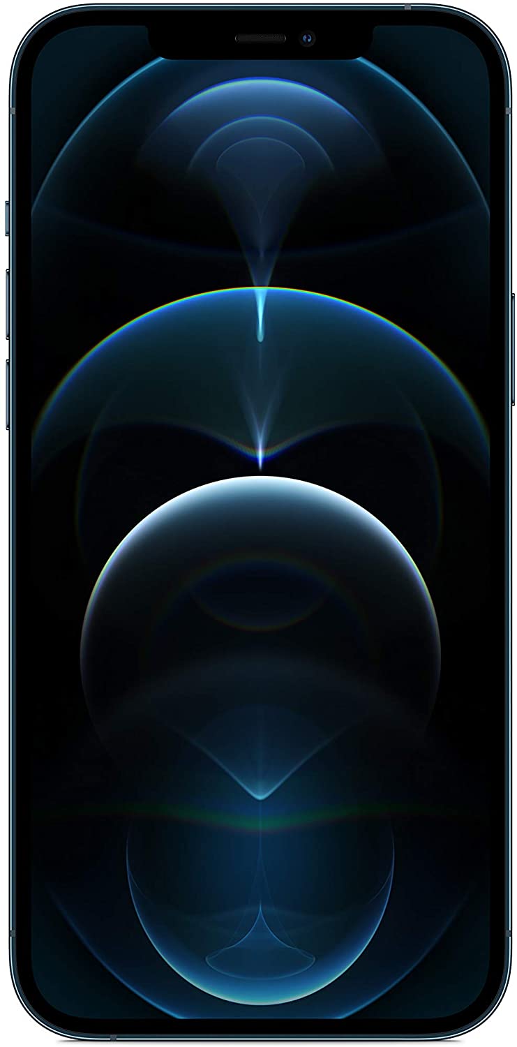 iPhone 12 Pro Max, 128 GB, pazifikblau, 485 €