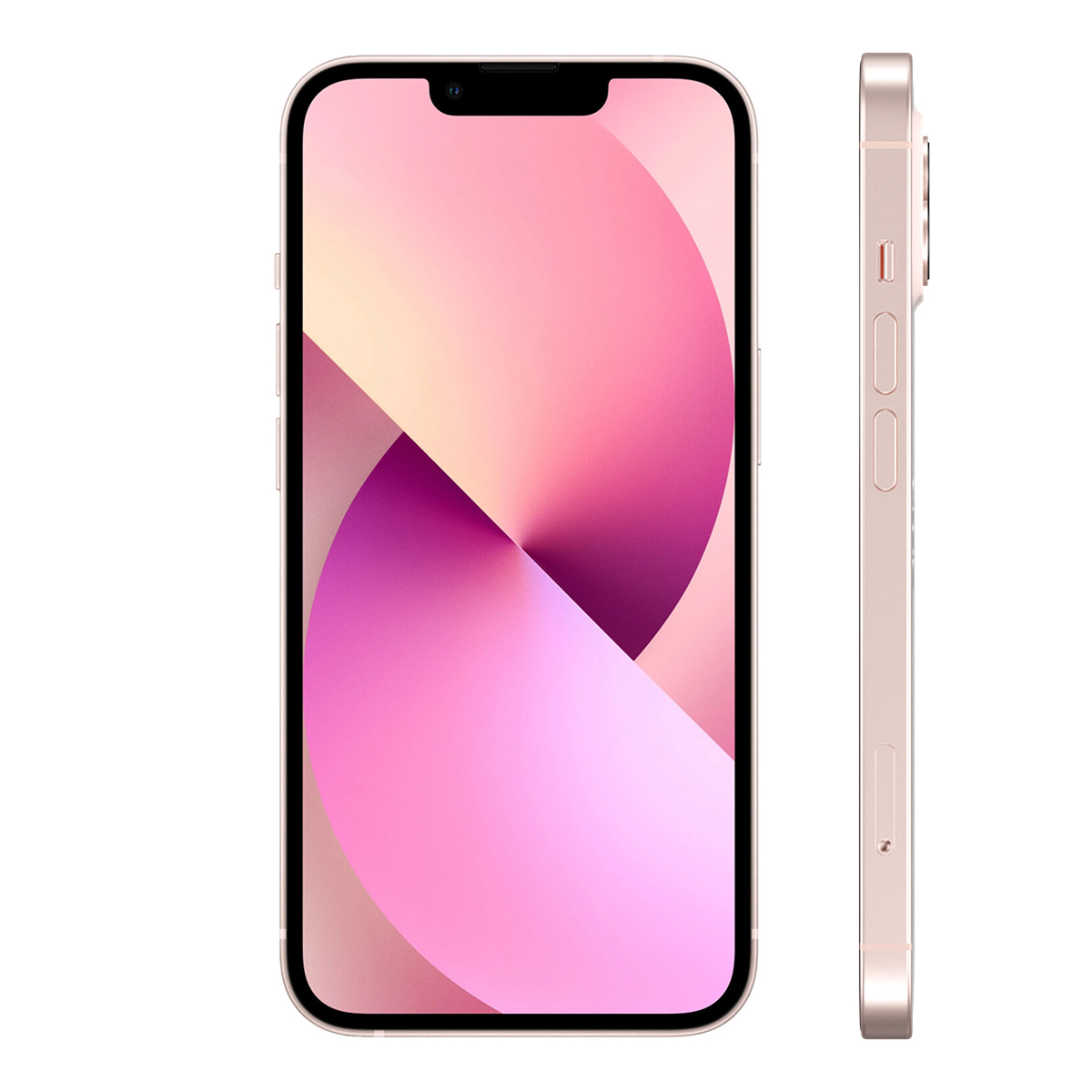 Apple iPhone 13 256 GB pink Dual-SIM (eSIM, Nano-SIM) – refurbed