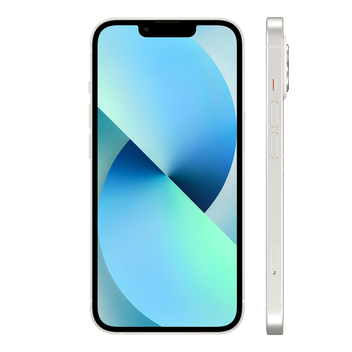 Apple iPhone 13 256 GB Starlight Dual-SIM (2 x Nano-SIM) – refurbed