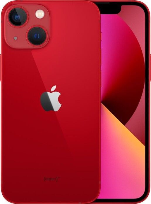 iPhone 13 Mini | 128 GB | Dual-SIM (eSIM, Nano-SIM) | rood