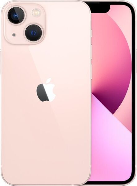 iPhone 13 Mini | 128 GB | Dual SIM | vaaleanpunainen | uusi akku