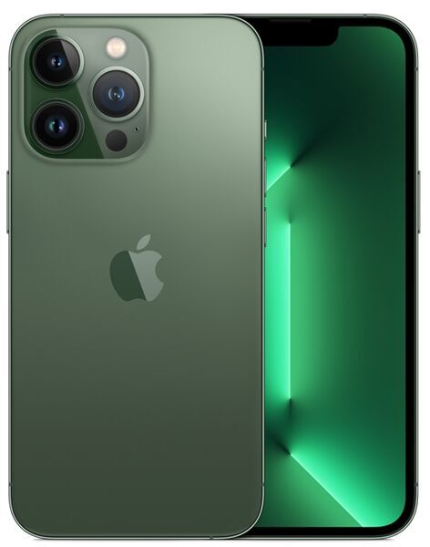 iPhone 13 Pro | 128 GB | Dual-SIM | grön | nytt batteri