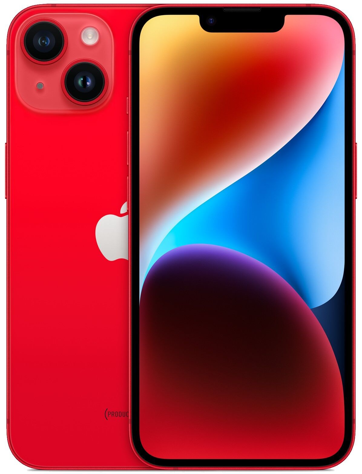 iPhone 14 | 256 GB | Dual-SIM (eSIM, Nano-SIM) | rood