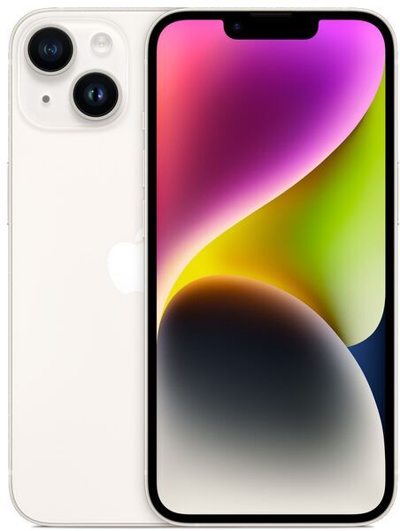 iPhone 14 | 512 GB | Dual-SIM | Polar Star | nieuwe batterij