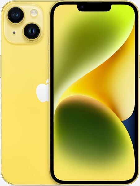 iPhone 14 | 128 GB | Dual-SIM (2 x eSIM) | yellow | new battery