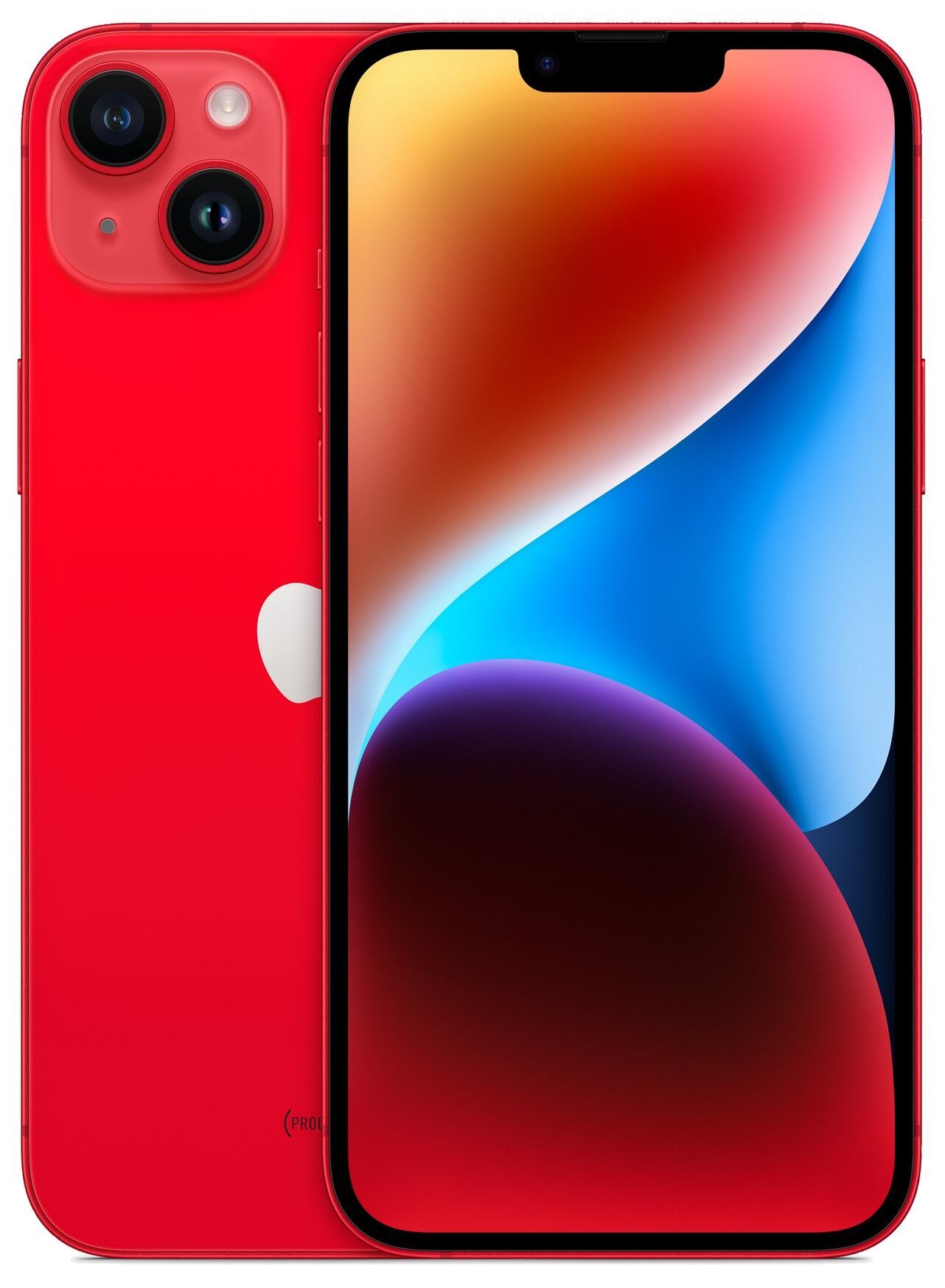 iPhone 14 Plus | 256 GB | Dual-SIM (eSIM, Nano-SIM) | rood