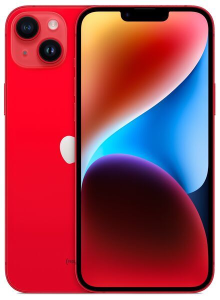iPhone 14 Plus | 128 GB | Dual SIM (2× eSIM) | červená | nová baterie