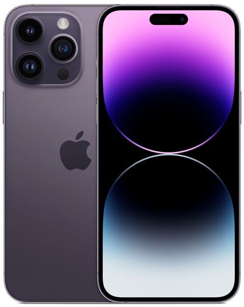 iPhone 14 Pro Max | 128 GB | Dual-SIM (2 x eSIM) | purple | new battery