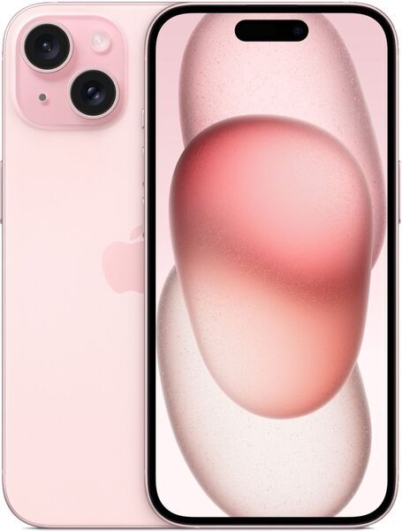 iPhone 15 | 256 GB | Dual-SIM | rosa | neuer Akku
