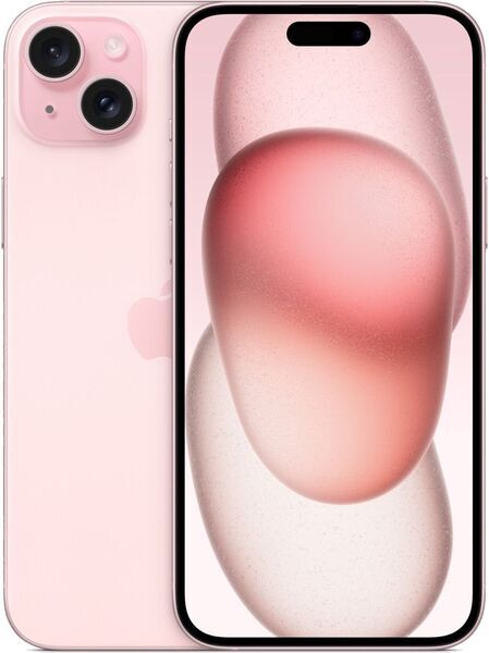 iPhone 15 Plus | 128 GB | Dual-SIM | rosa | nuova batteria