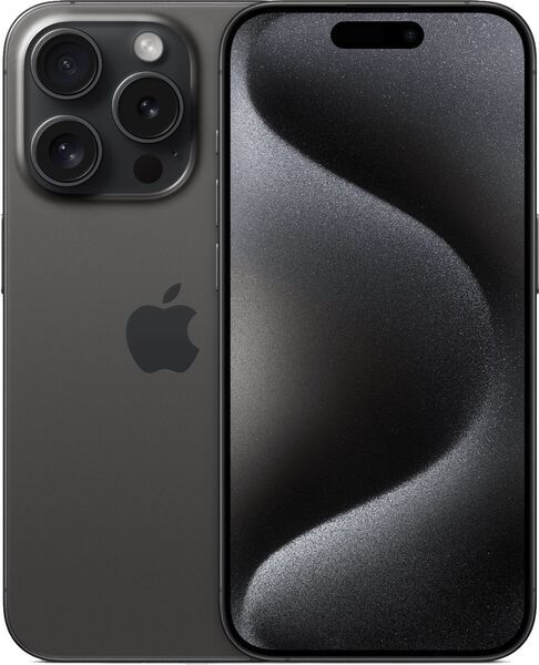 iPhone 15 Pro | 128 GB | Dual-SIM (2 x eSIM) | Titane noir
