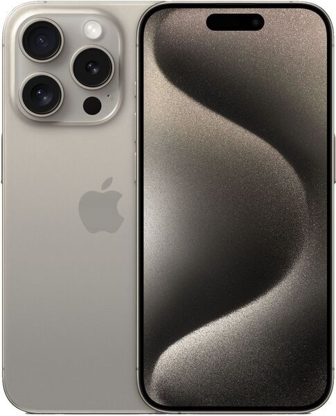 iPhone 15 Pro | 1 TB | Dual-SIM | Naturel titanium | nieuwe batterij