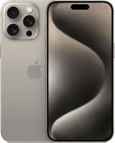 iPhone 15 Pro Max | 1 TB | Dual SIM | přírodní titanová | nová baterie