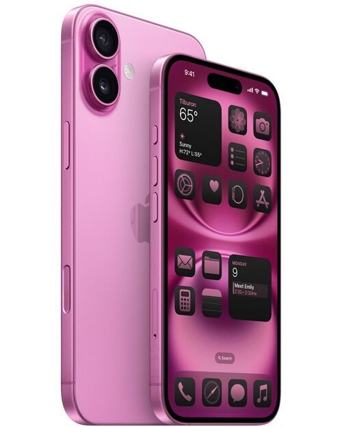 iPhone 16 | 128 GB | Dual-SIM (2 x eSIM) | roze
