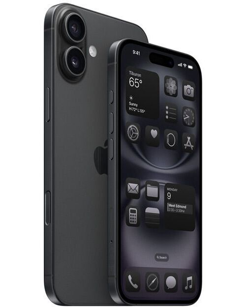 iPhone 16 | 128 GB | Dual-SIM (2 x Nano-SIM) | zwart