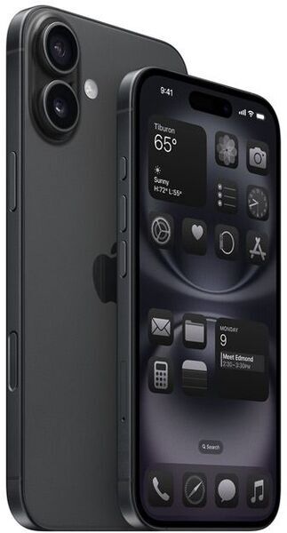 iPhone 16 | 512 GB | Dual-SIM (2 x Nano-SIM) | zwart 1