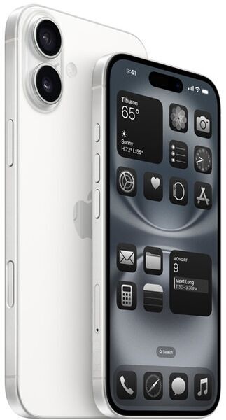 iPhone 16 | 128 GB | Dual-SIM (2 x eSIM) | wit 1