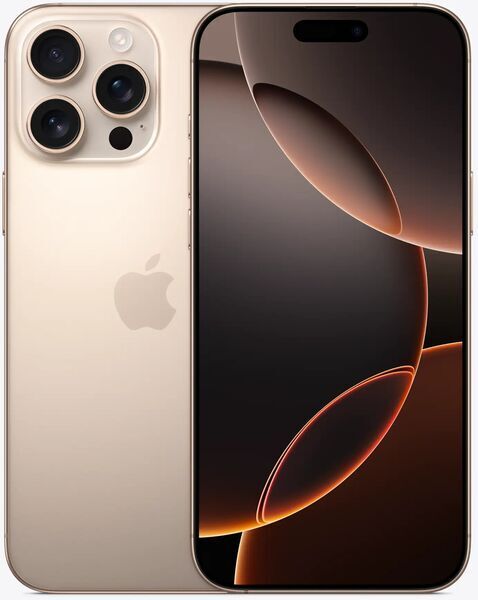 iPhone 16 Pro Max | 256 GB | Dual-SIM | sandfärgat titan 1
