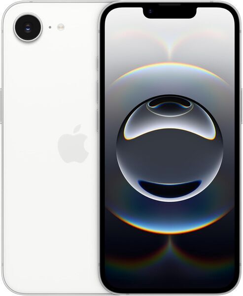 iPhone 16e | 128 GB | Dual-SIM | valkoinen 1