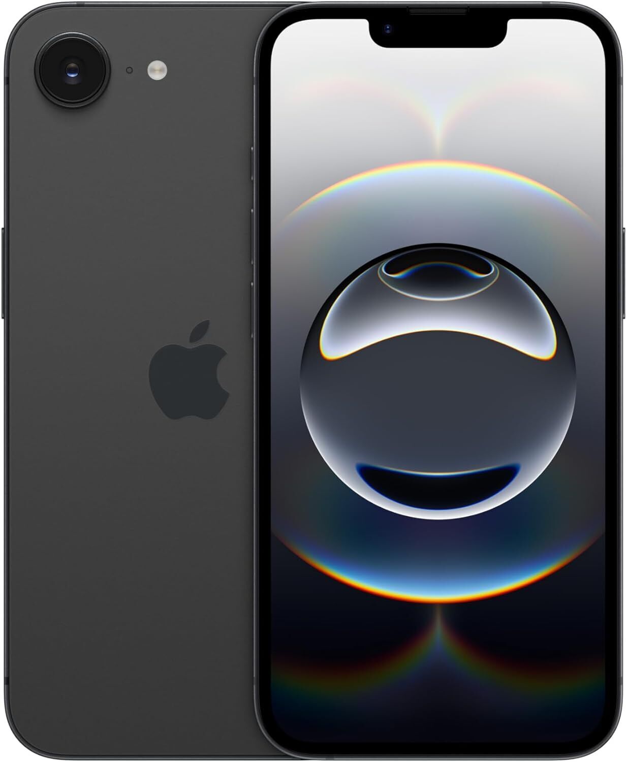 iPhone 16e | 512 GB | Dual-SIM (eSIM, Nano-SIM) | zwart