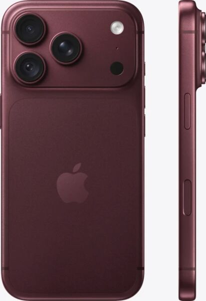 iPhone 18 Pro | 1 TB | Dual SIM (eSIM, Nano-SIM) | Burgundy, image 2 of 3