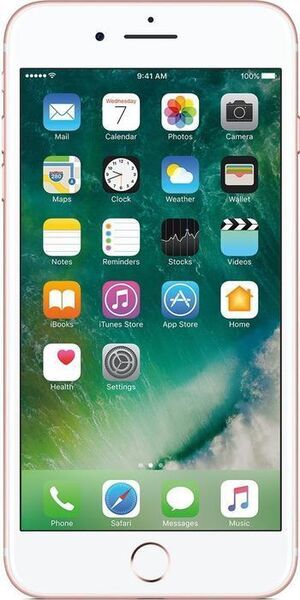iPhone 7 Plus | 128 GB | dourado rosa | bateria nova