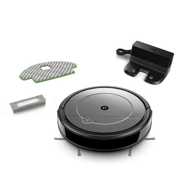 iRobot Roomba Combo 113 Robot vacuum cleaner with mopping function | black/grey 4