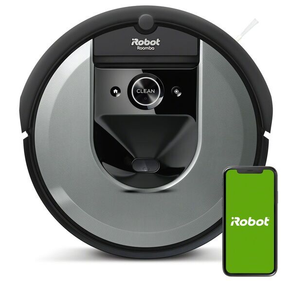 iRobot Roomba i7 Robot odkurzacz | i715040 | czarny/szary