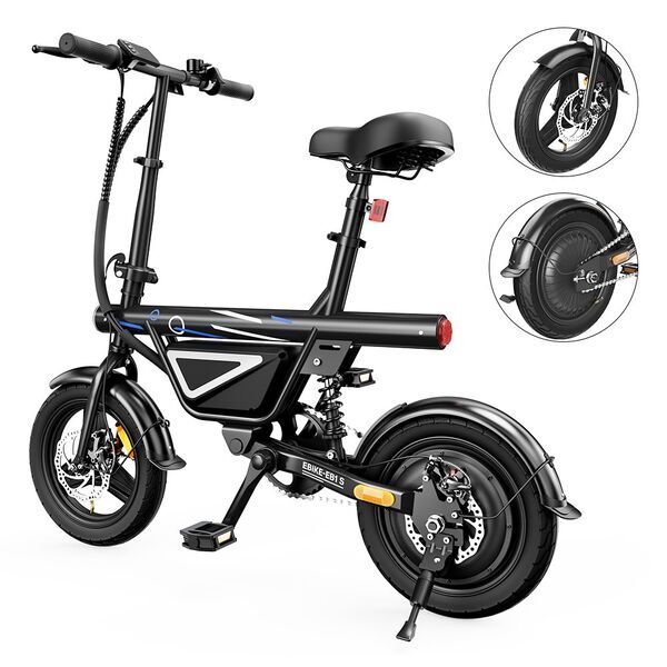 iScooter EB1S 2026 | schwarz | 14" | XXS | < 500 km, image 1 of 4
