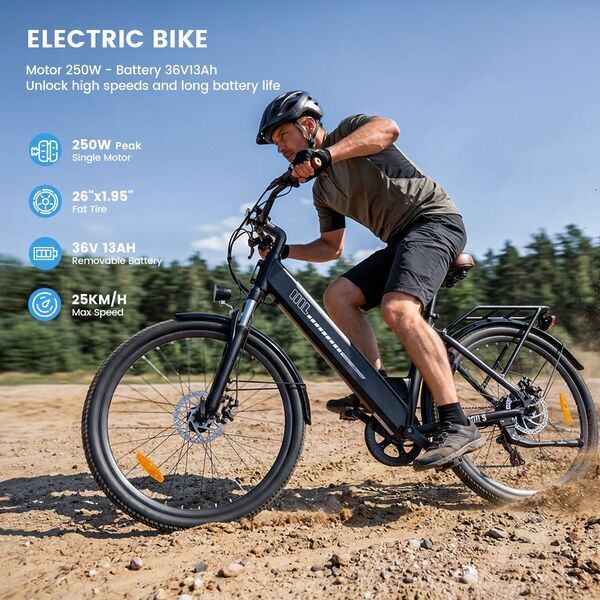 iScooter Ucitys 2026 | must | 26" | M | < 500 km, image 4 of 4