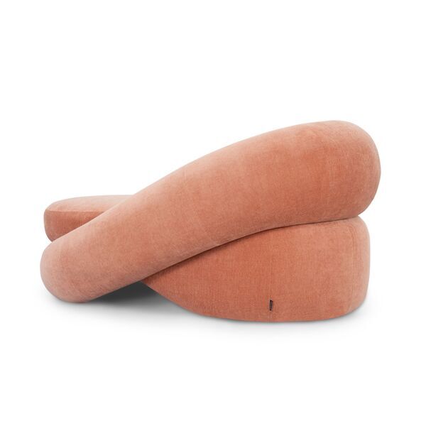 Islet Recamiere gauche Danny Dust rose | rose, image 3 of 4