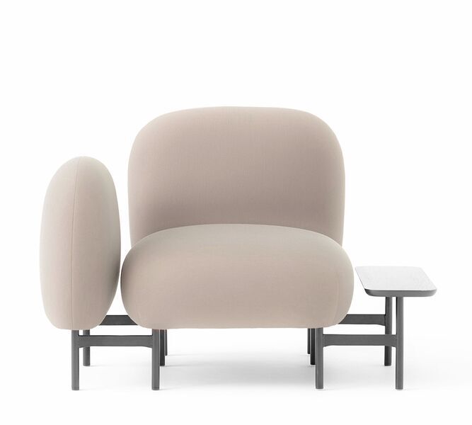 Isole sofa single-seater beige | brown, image 1 of 5