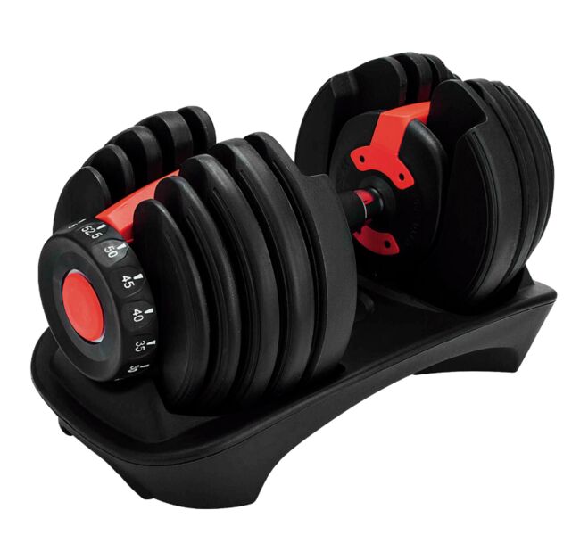 Italian Design Adjustable dumbbells | raudona, image 1 of 1