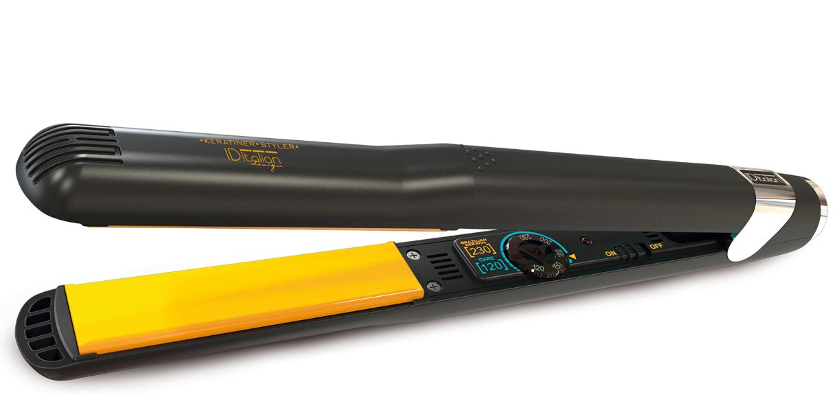Italian Design Gold styler keratine-styler stijltang | zwart/goud
