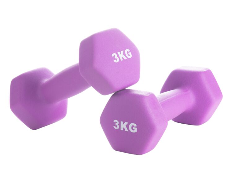 Italian Design Neo dumbbell 1 pair kg 3 | purple, image 1 of 1