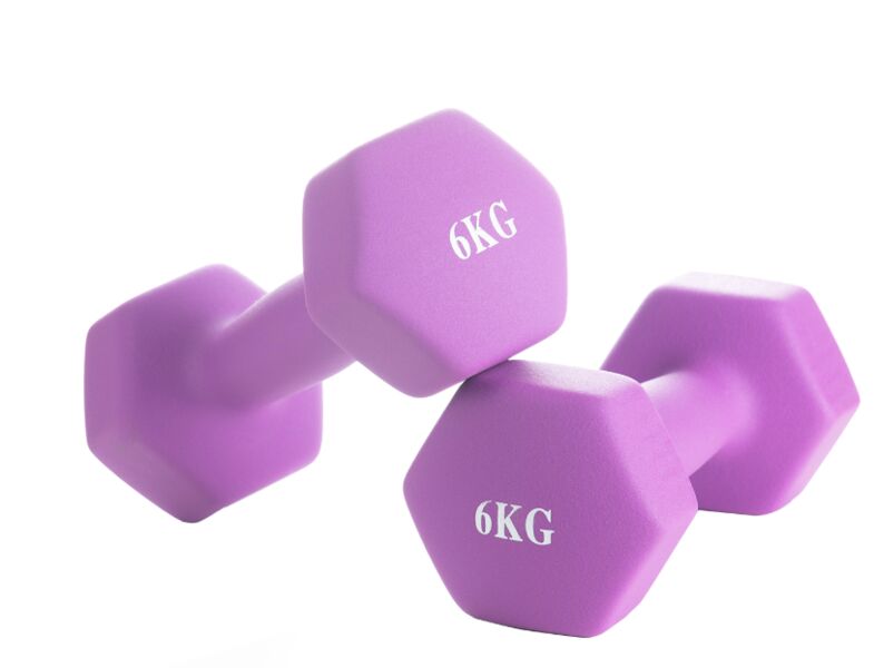 Italian Design Neo dumbbell 1 pair kg 6 | purple, image 1 of 1
