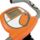 Italian Design Ultrasport cycle home | orange, thumbnail 2 of 3