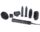 Italian Design X7 Pro 7-in-1 multi-head hair dryer | black, thumbnail 1 of 2