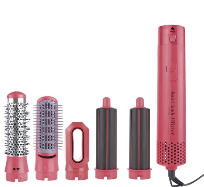 Italian Design 5-in-1 styling hair dryer | red, image 1 of 2