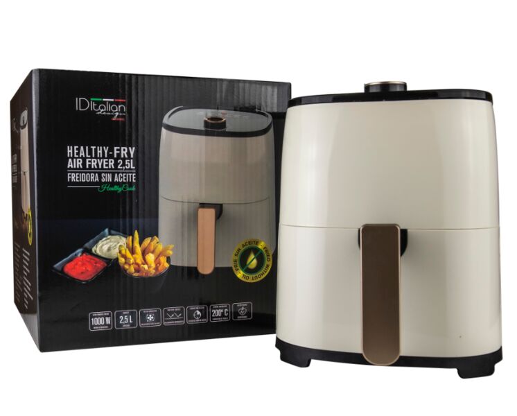 Italian Design Air Fryer 2.5 l | cream, image 1 of 3