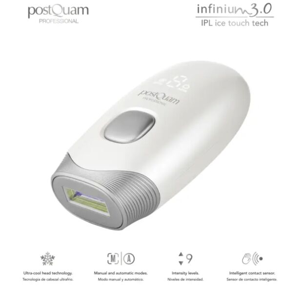 postQuam Infinium portable digital laser hair remover | white, image 2 of 4