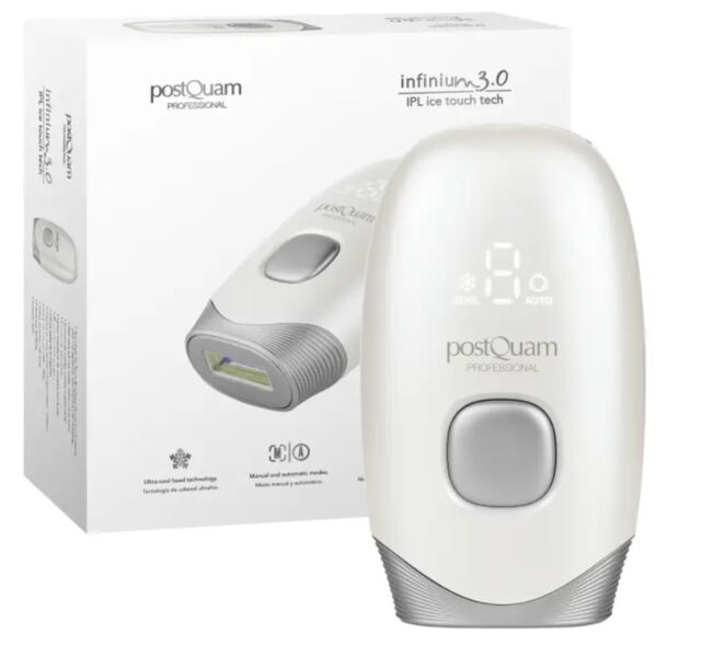 postQuam Infinium portable digital laser hair remover | white, image 3 of 4